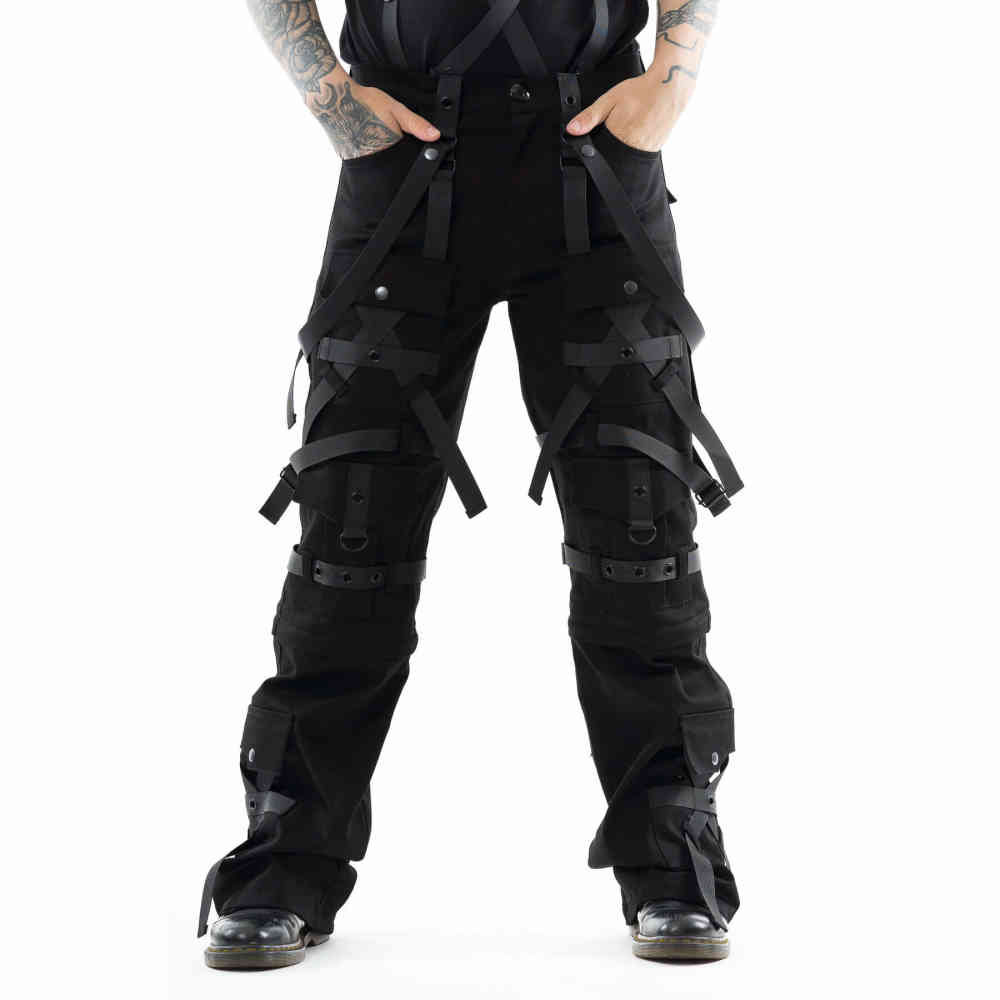 Chemical Black - Cairo Hose gerades bein - Schwarz